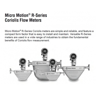 Micro Motion® R-Series Corioli